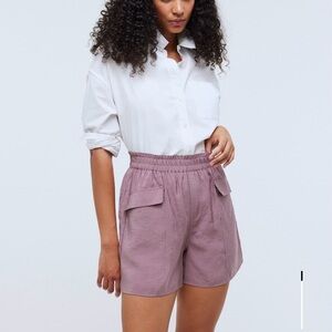 Madewell Pull on Cargo Shorts - soft drape